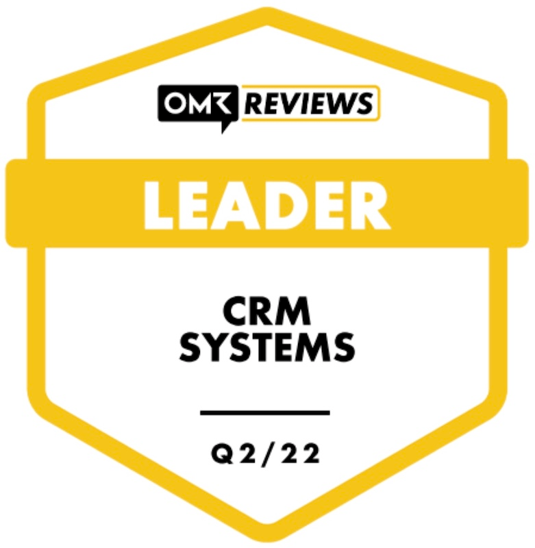 CSCRM OMR Leader CRM-Systems Q2 2022