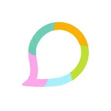 Das Lime Connect Logo: Eine stilisierte Sprechblase in 5 Farben.