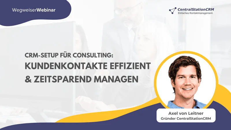 Werbeflyer Wegweiser Webinar
