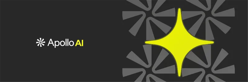 Banner von Apollo AI.