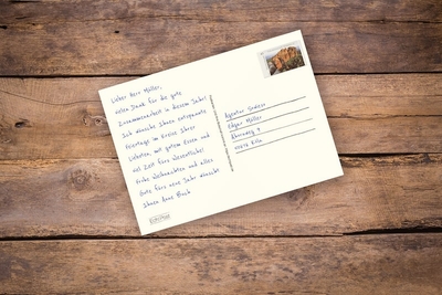 Echte Postkarten digital erstellen und per Post verschicken.
